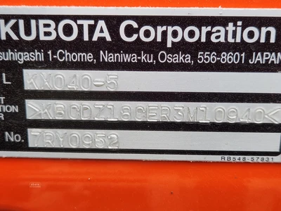 Used 2025 KUBOTA KX040-5 Crawler Excavators - Mini | Abele Tractor #1342827