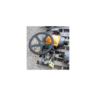 2" DURCO SLEEVELINE PLUG VALVE - TSG4 SEVERE SERVICE WITH OVERIDE