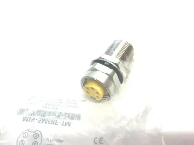 New | in-Stock Mencom Through Mount Receptacle, 5 Pole, Male/Female Straight Disconnects Michigan US | Maverick Industrial Sales #1391605