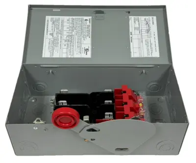 NEW EATON CUTLER HAMMER DH361NGK HEAVY DUTY SAFETY SWITCH 30A 600V