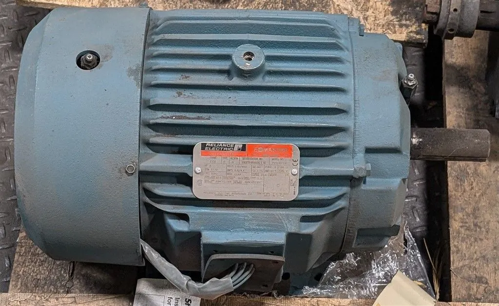 3 HP Reliance Electric P21G4850A Severe Duty AC Motor 1170 RPM 230/460V Used