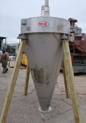 SPC8509  Bin Hopper Silo 38 cu.ft., bulk storage bin, Stainless Steel