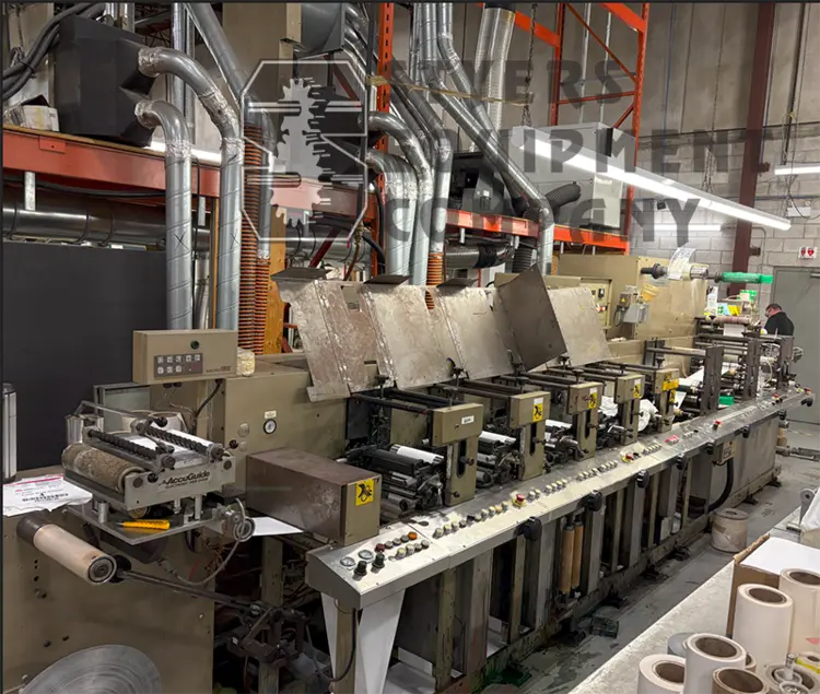 Used 1998 AQUAFLEX DBX 1004 Flexo Printing Presses Kansas US | Styers Equipment Company #225571