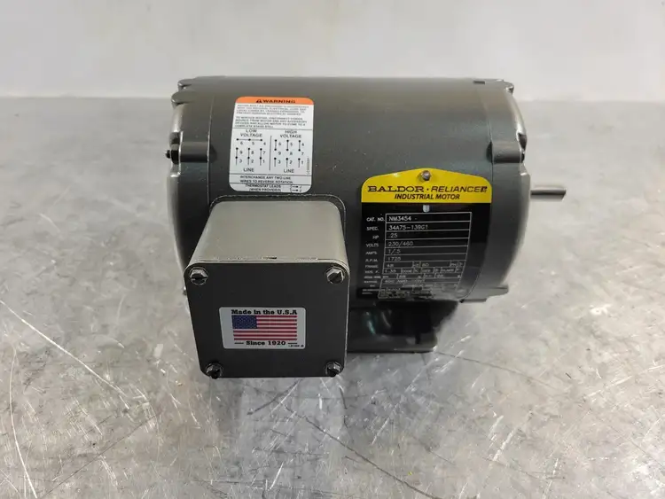 New | in-Stock BALDOR NM3454 A.C. Motors British Columbia CA | Lenmark #246200