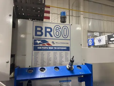 Used MILLTRONICS BR60 Vertical Machining Centers Ohio US | Toolquip, Inc. #1413310