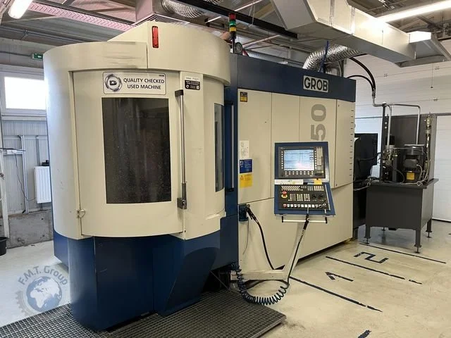 Used 2011 GROB G350 5 OSÉ Vertical Machining Centers | F.M.T. Group s.r.o. #1252918