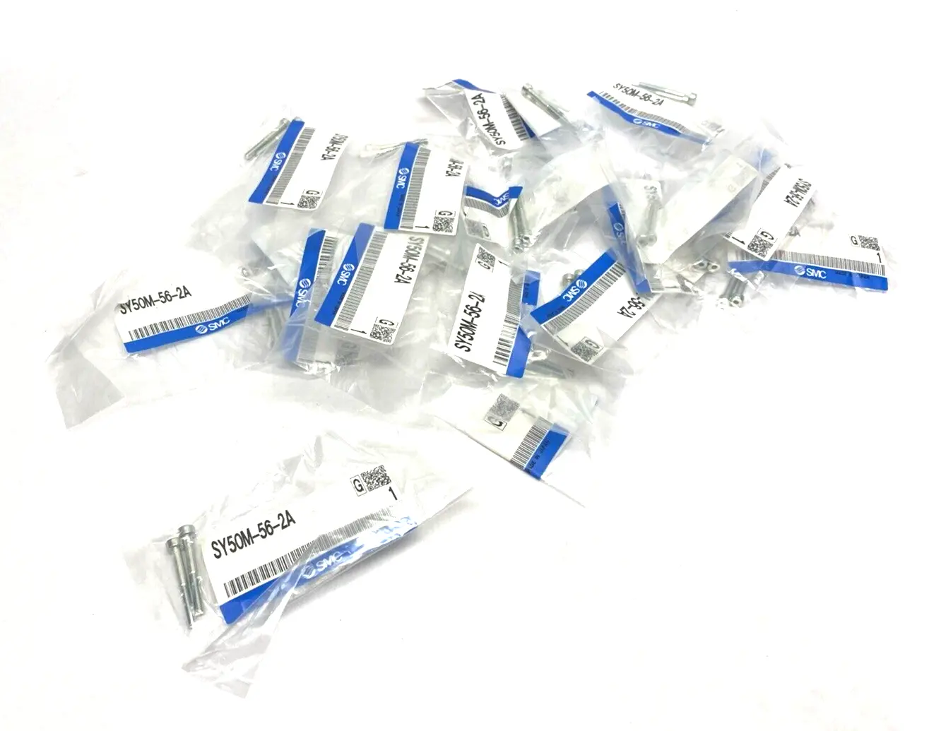 SY50M-56-2A | SMC  Solenoid Manifold Bolt Hardware Kit LOT OF 20 - New