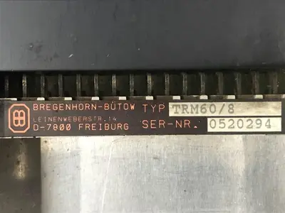 USED BREGENHORN-BUTOW TRM60/8