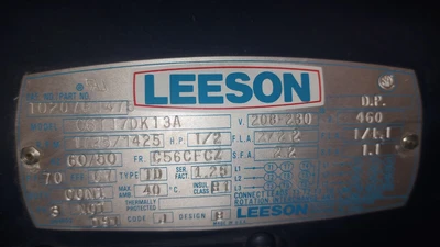 USED LEESON C6T17DK13A