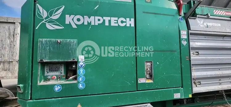 Used 2012 KOMPTECH TERMINATOR 5000-S SINGLE SHAFT MOBILE Shredders | US Recycling Equipment #474364