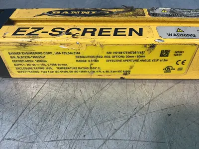 Used BANNER ENGINEERING SLSCE301200Q5NT Light Curtains & Grids Ohio US | HGR 24 #1455364