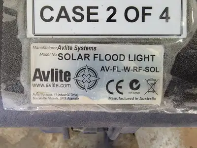 4 Case - Avlite Solar Aviation And Taxiway Light Kit