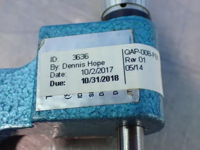 Used FOWLER 52222002 Micrometers Ohio US | HGR 24 #1187269