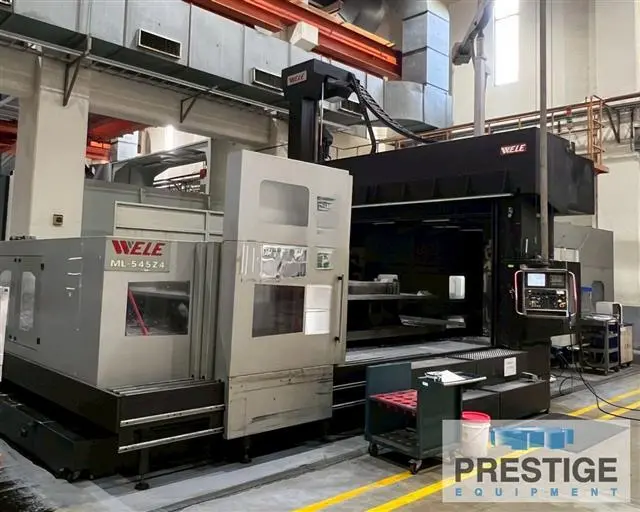 Used 2011 WELE ML-545Z4 Gantry Machining Centers (incld. Bridge & Double Column) New York US | Prestige Equipment #449979