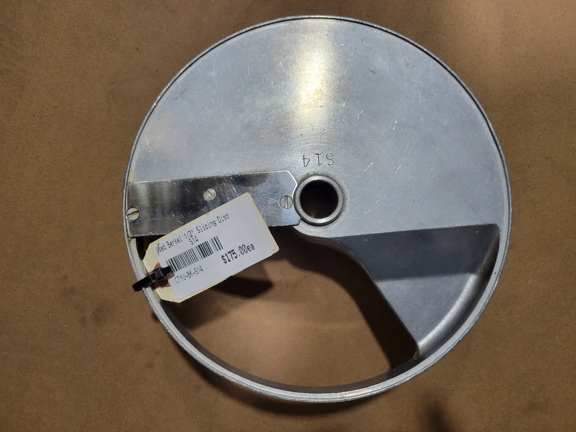 Used Berkel 1/2" Slicing Disc S14