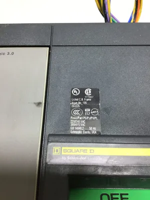 SQUARE D 02-804014-16 PL1200 POWERPACT 1200 A CIRCUIT BREAKER 3P