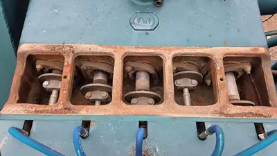 USED WHEATLEY/JETSTREAM HP-125 QUINTUPLEX HIGH PRESSURE WATERBLAST PUMP