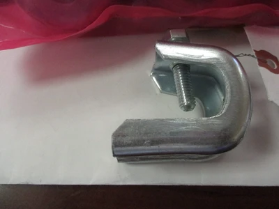 New 1" Steel Electroplated Beam Clamps (QTY 16)