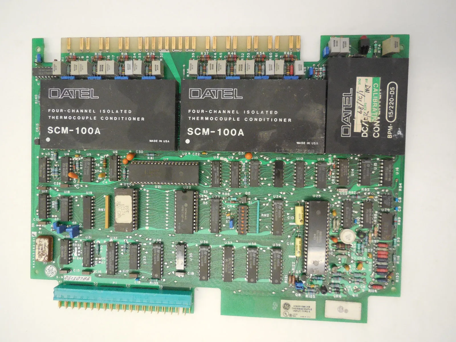 USED GE IC600YB814B THERMOCOUPLE INPUT MODULE TYPE K