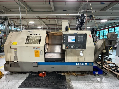2001 OKUMA LB-35II-M Multi-Axis CNC Lathes | Toolquip, Inc. (1)