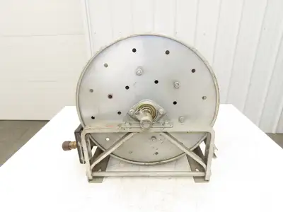 Hannay Reels 716-19-20J SR Retractable Industrial Air Hose Reel 1/2" X 35'