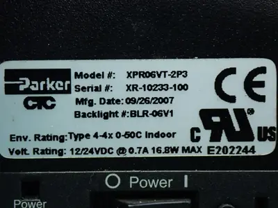USED CTC PARKER XPR06VT2P3