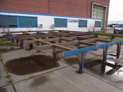 USED LARGE CLAMPING TABLE 13 000 X 4000 MM