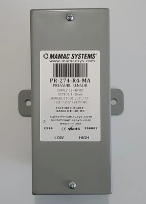 NEW MAMAC SYSTEMS PR-274-R4-MA