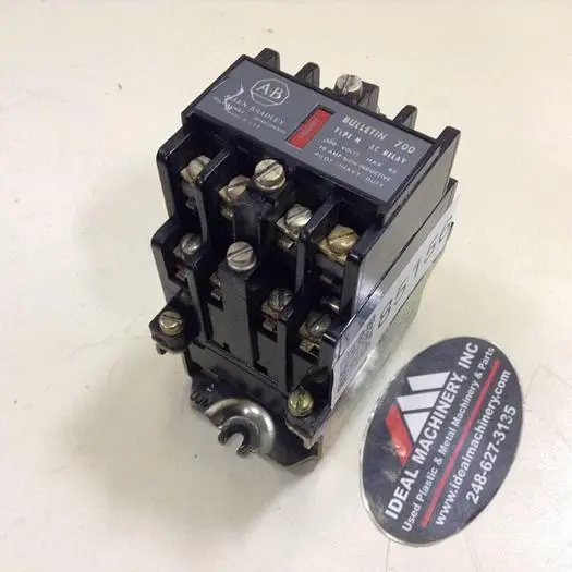 Used ALLEN BRADLEY 700-N800A1 SER C PLC Contactors Michigan US | Ideal Machinery #711517