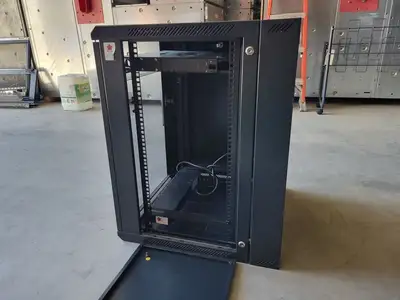 Wall Mount Network Enclosure w/ Power Supply