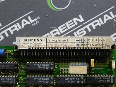 Siemens 570 257 9001 Interface Module Rev. B00 Used