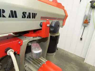 Omga RN 450 FM US Radial Arm Saw 12" Blade 4Hp Motor 18" 450mm Rip 230/460V 3Ph