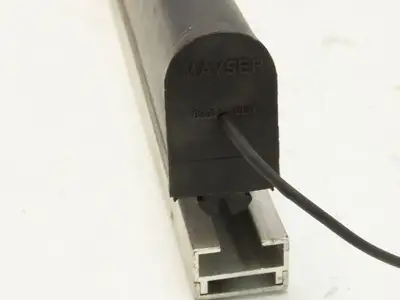 Mayser 26964 SL/W Black Safety Edge Bumper Sensor 61" Long