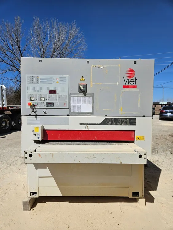 Used 2003 VIET S2 321 RRR Wide Belt Sanders Kansas US | Great Plains Machinery #784566