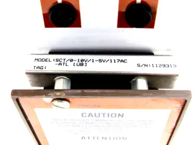 NEW MOORE INDUSTRIES SCT/0-10V/1-5V/117AC-ATL CONVERTER SCT010V15V117ACATL