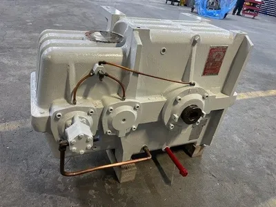 1988 DAVIS STANDARD 3.5" GEAR BOX Extrusion Other, Extruder Gearbox | Mark One Machinery (1)