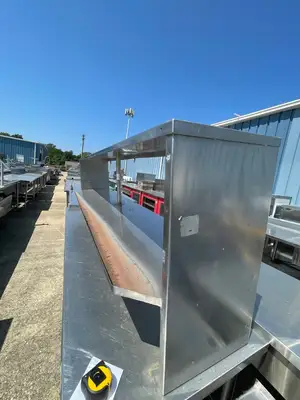 Used Falcon Restaurant Supply Used 91" Stainless Steel Shelves - SS126 Racks/Shelving Illinois US | Falcon Restaurant Supply #1375972