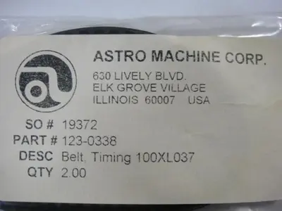 USED ASTRO 123-0338