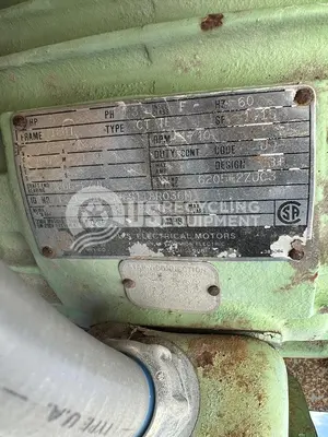 USED RICE LAKE FABRICATORS INCLINED CONVEYOR