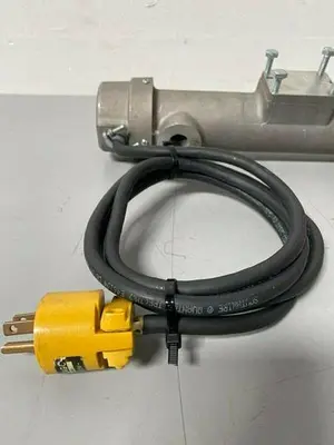 USED ELECTRICAL PASSOVER HEAT EXCHANGER W/ SQUARE HEAD PLUG 115V
