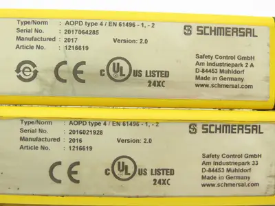 Schmersal SLC440-ER-0490-14-01 Safety Light Curtain Receiver