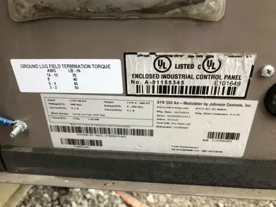 Johnson Controls York Solution XTI-033X045-NAFA146A Air Make Up Handling Unit