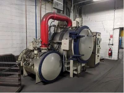 Vacuum Draw Temper Furnace, 24" x 36" x 18"
