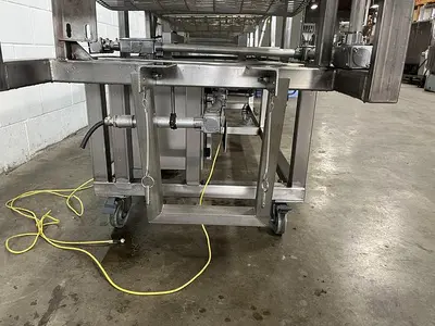 114"L Three-Section Wire Conveyor