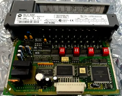 USED ALLEN BRADLEY 1746-NI8 ANALOG INPUT SER. A SLC500