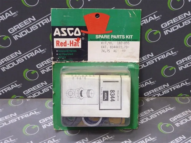 ASCO 182-855 Solenoid Valve Spare Parts Kit New
