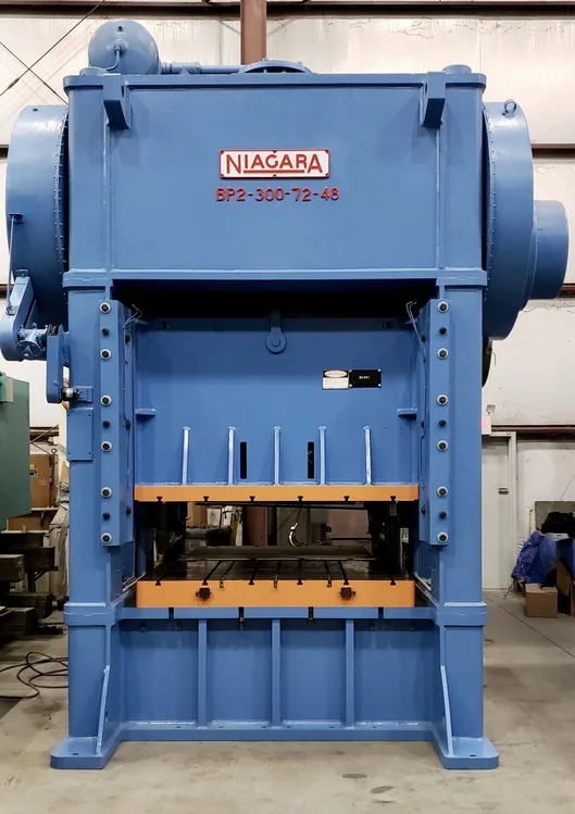 Used NIAGARA NIAGARA BP2-300-72-48 PRESS Straight Side Presses | Alma Machinery #898802