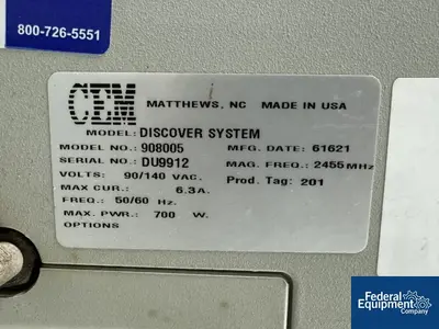USED CEM CEM Discover Microwave Synthesizer, Model 908005