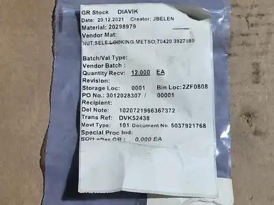 USED METSO 704203927080