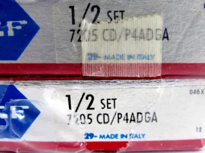 NEW SKF 7205 CD/P4ADGA BEARING 7205CDP4ADGA SEALED SET